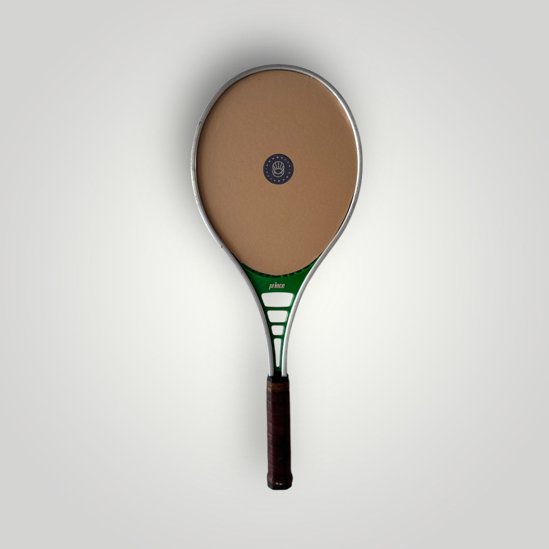Prince Aluminum GRN/BRN Racket Mirror