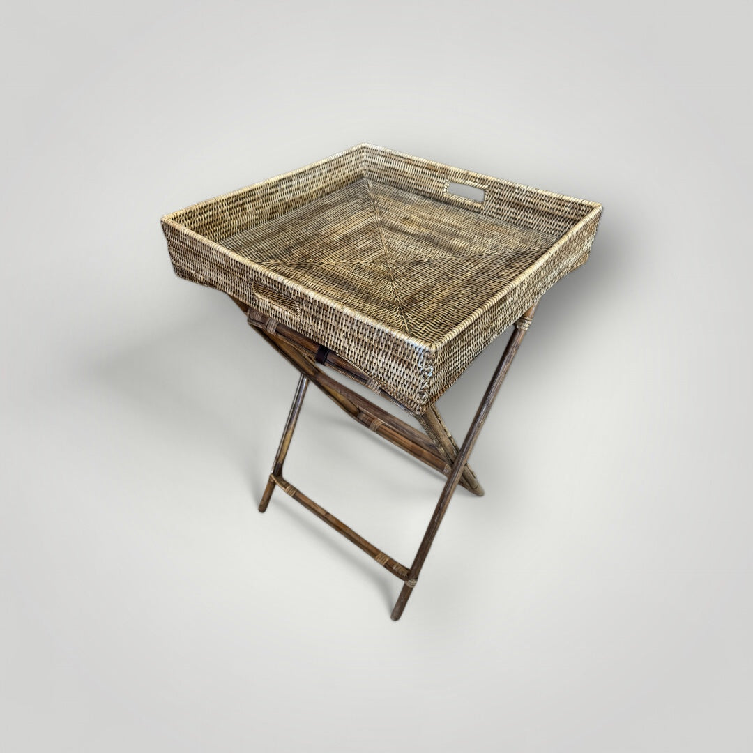 Woven Rattan Butler Tray Christian Dior