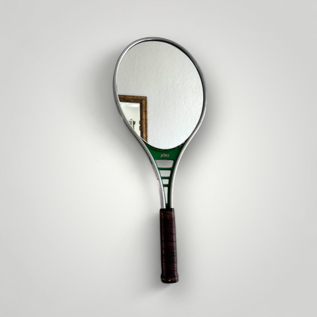 Prince Aluminum GRN/BRN Racket Mirror
