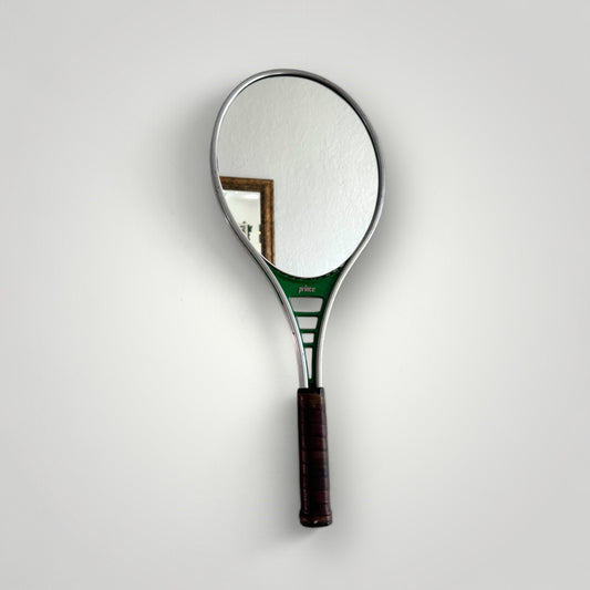 Prince Aluminum GRN/BRN Racket Mirror