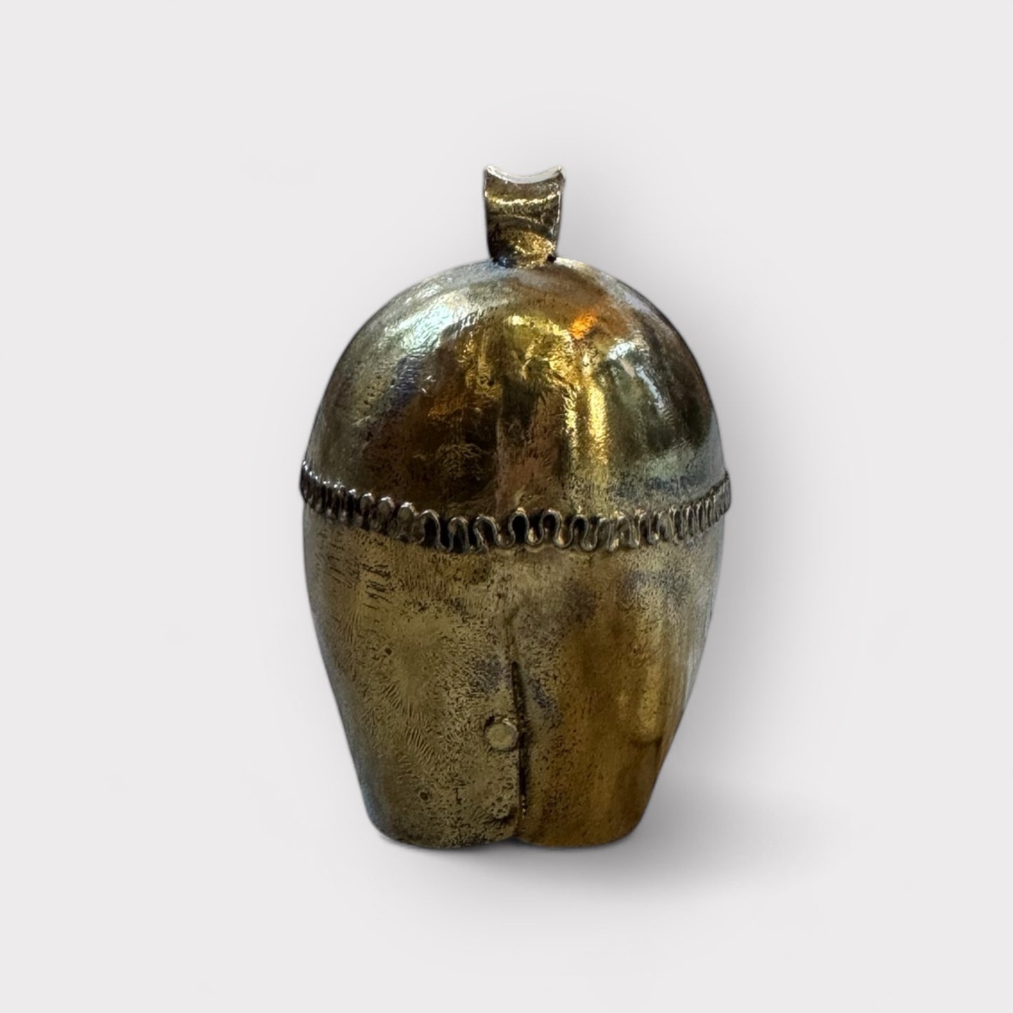 Antique European Iron Cow Bell
