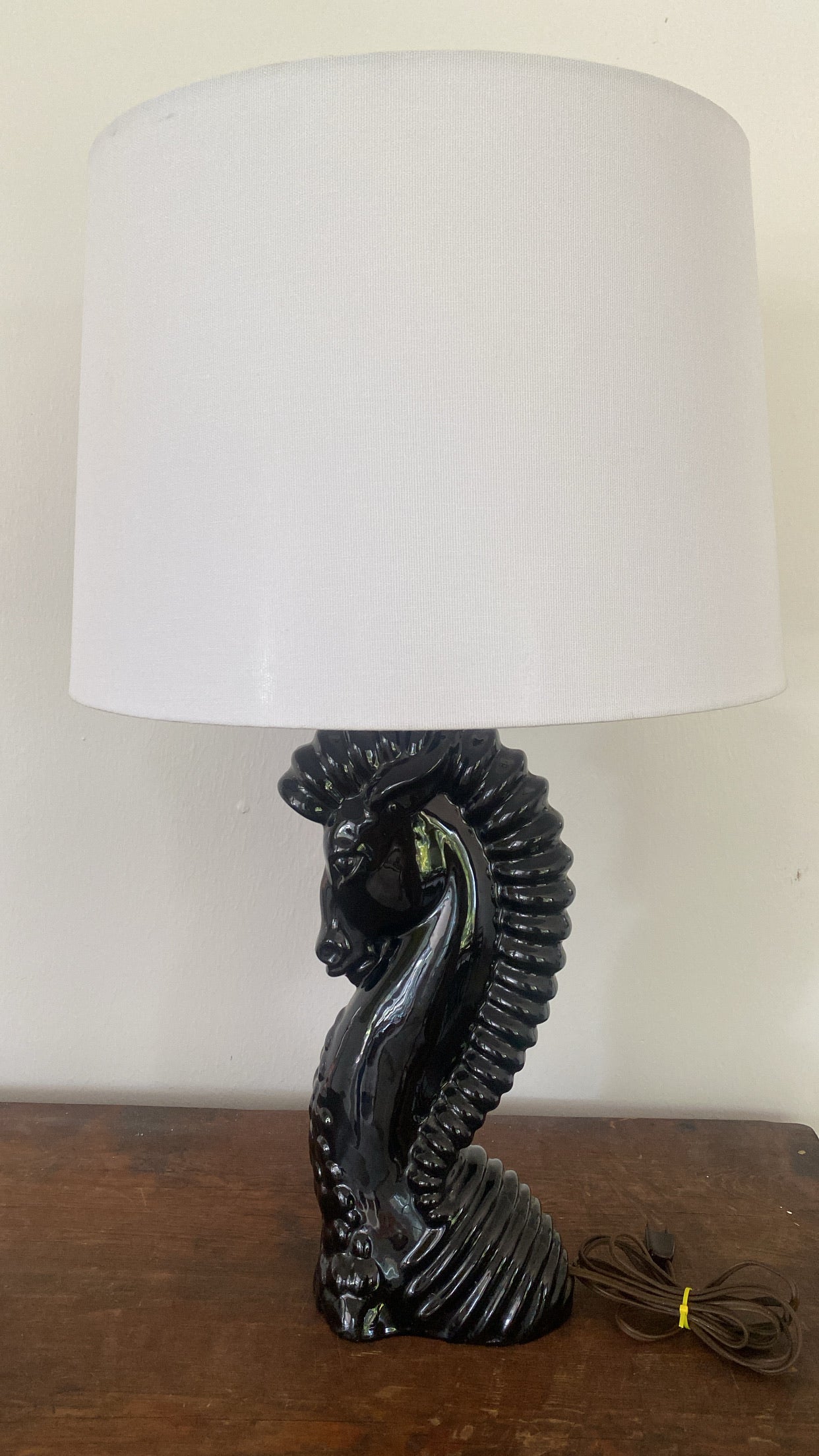 Art Deco Spartan Horse Lamp