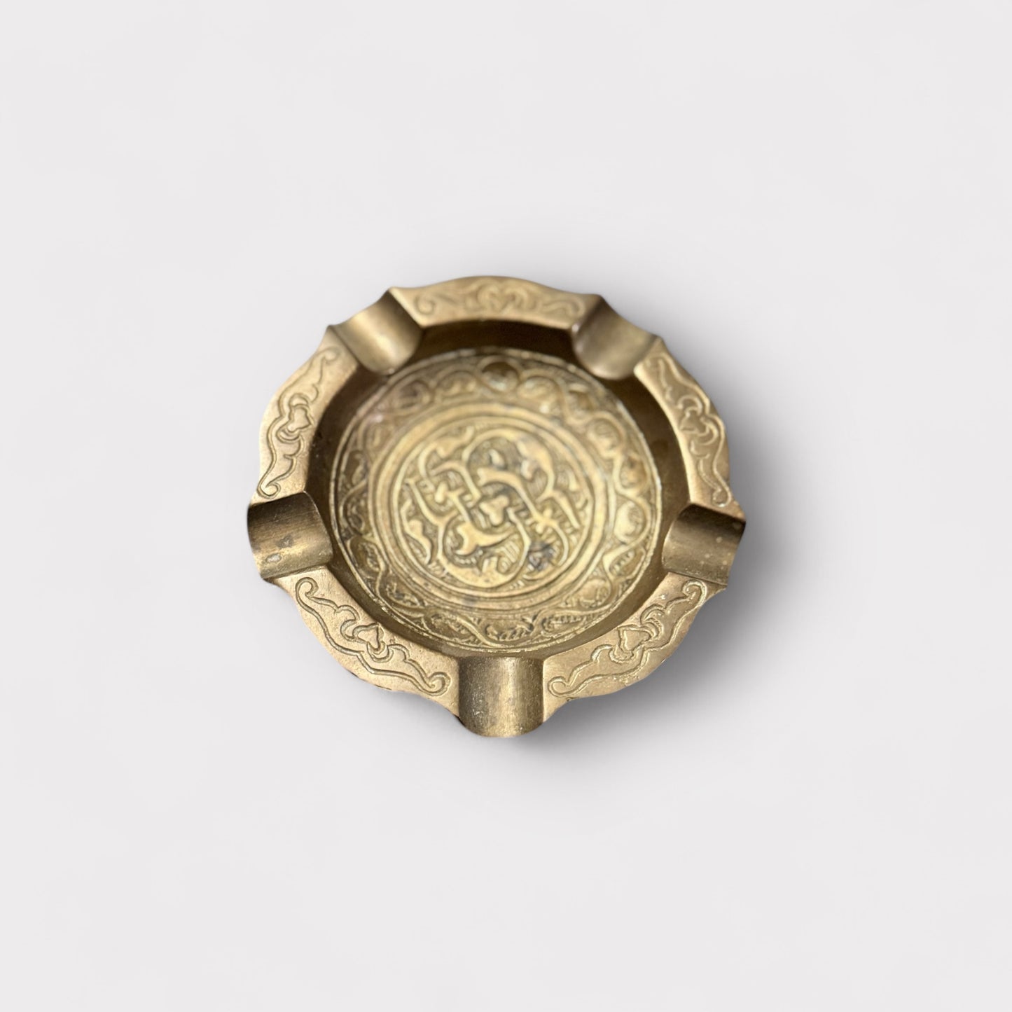 Moroccan Brass 5 Smoke Ashtray