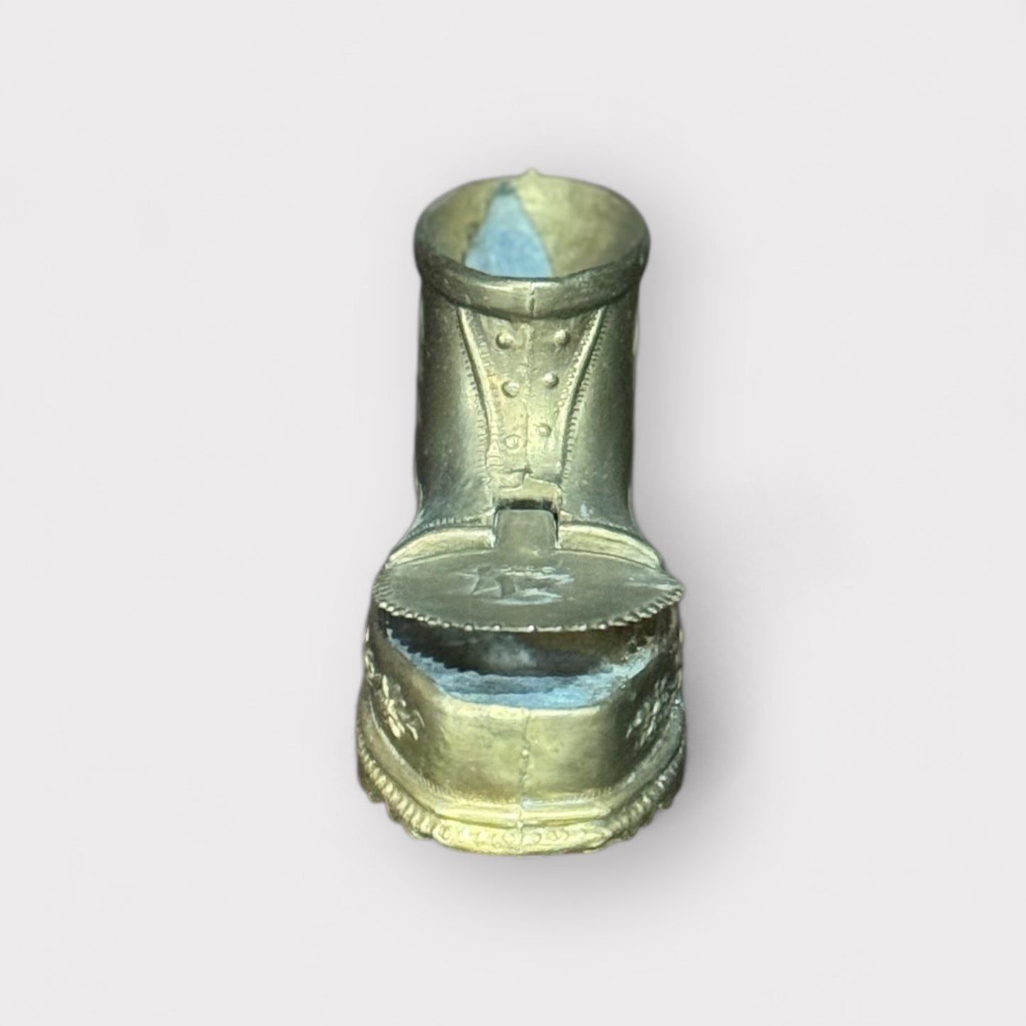 Brass Moccasin Boot Ashtray