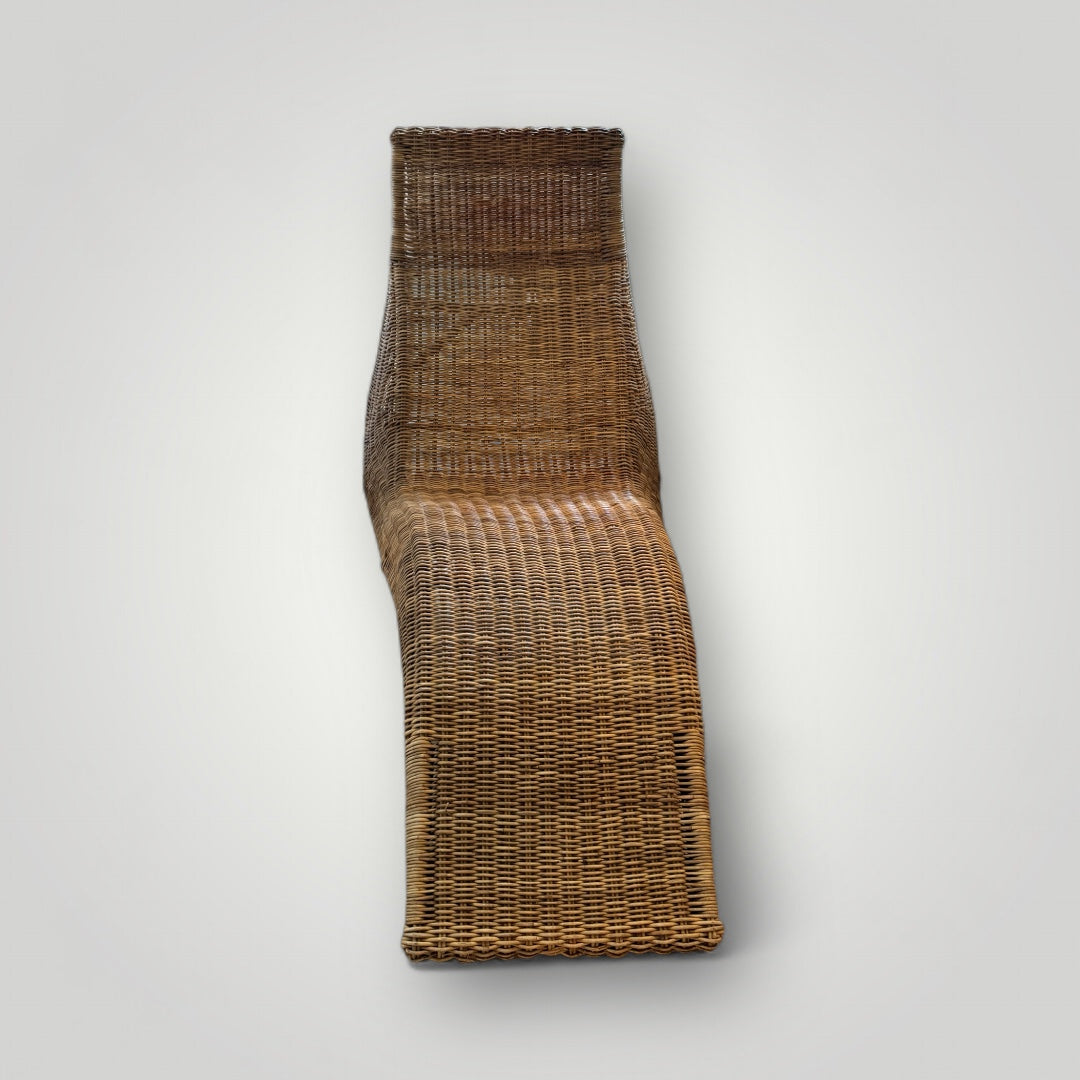 Karlskrona Rattan Wicker Lounge Chair Ikea