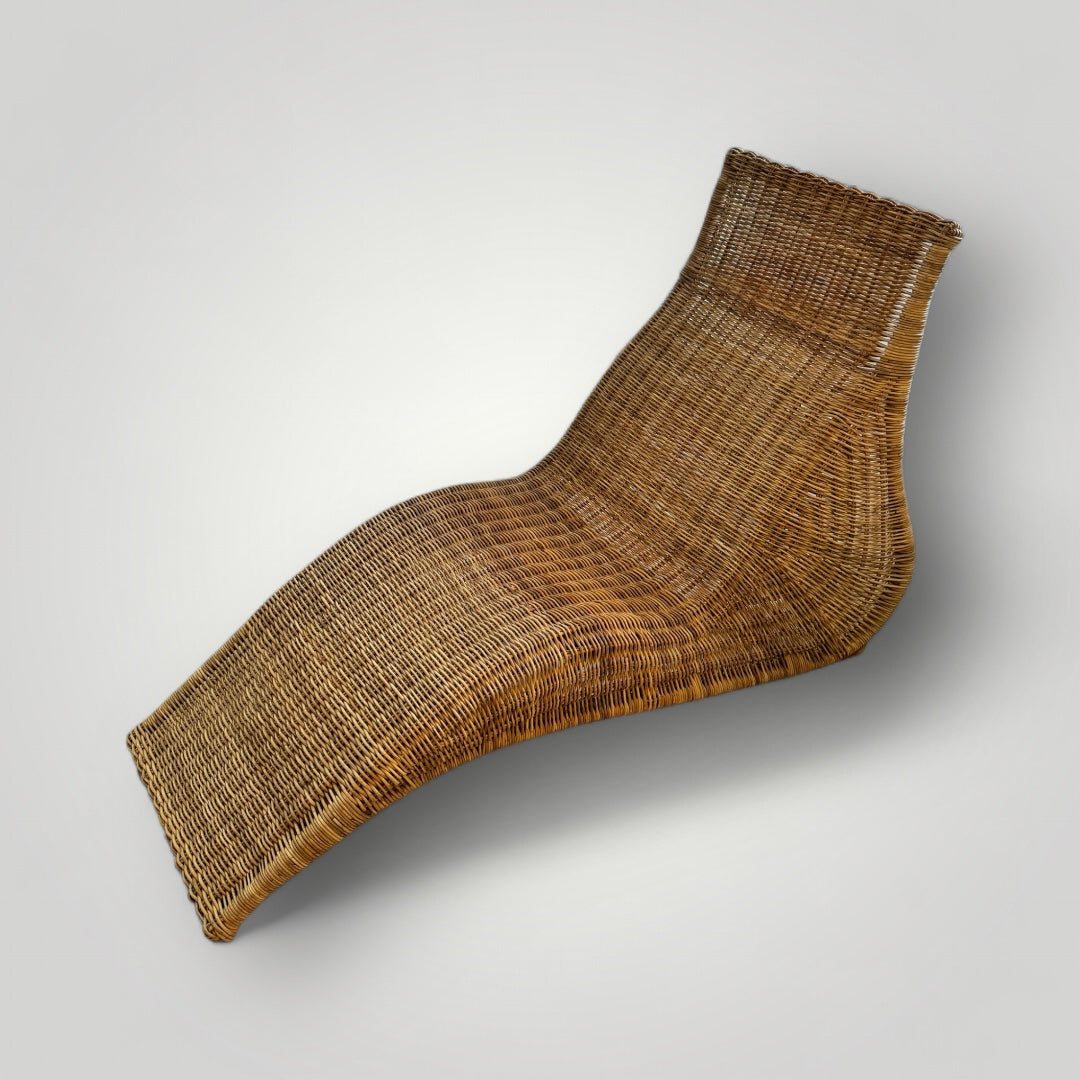 Karlskrona Rattan Wicker Lounge Chair Ikea