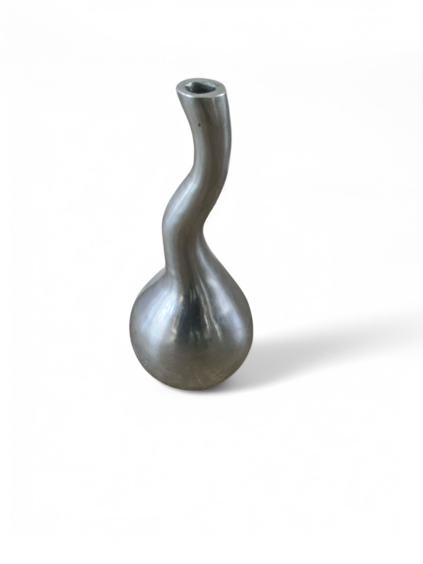 Sculptural Metal Vase