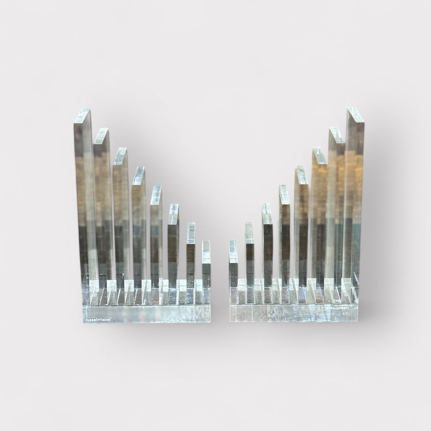 Russell + Hazel Acrylic Bookends/ Divders
