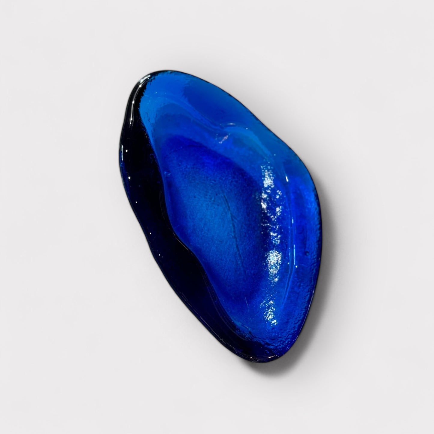 Blenko Blue Ashtray