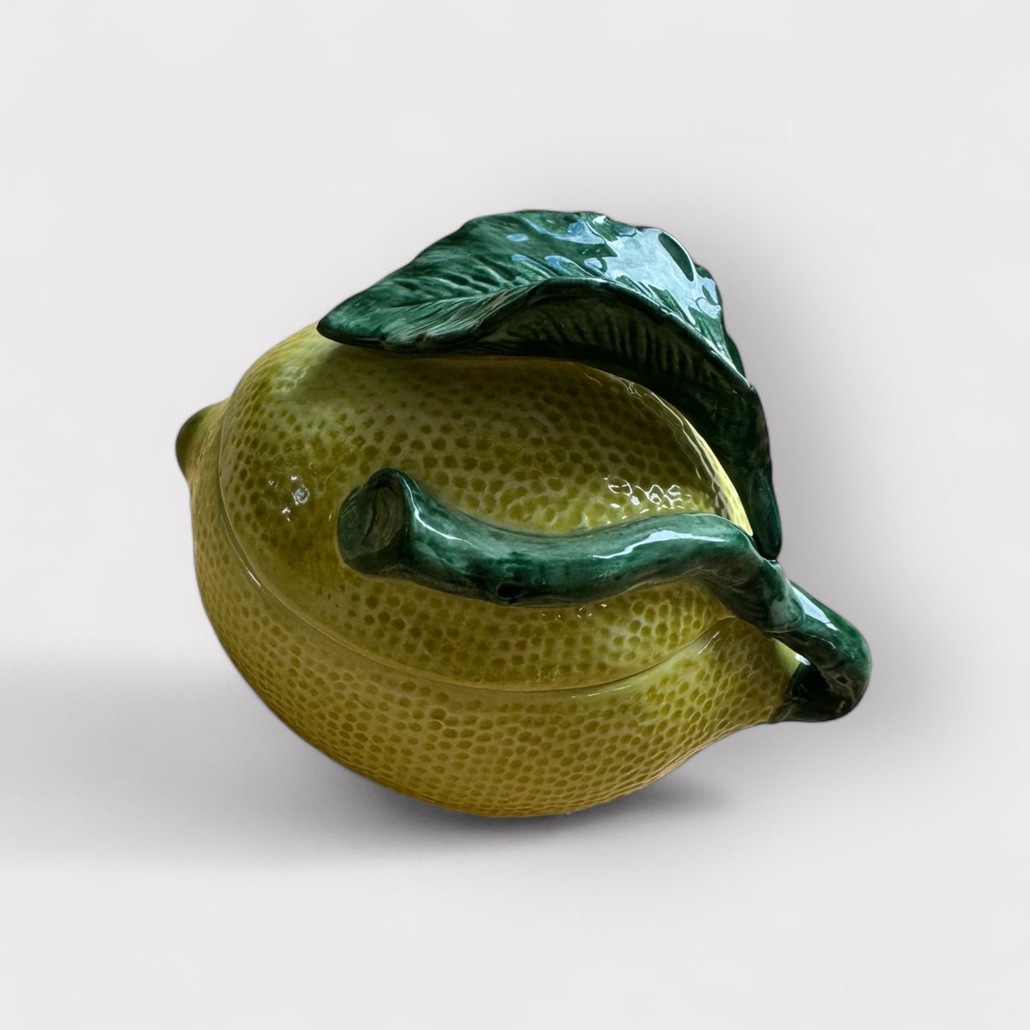 Fitz & Floyd Lemon Salt/Sugar Cellar