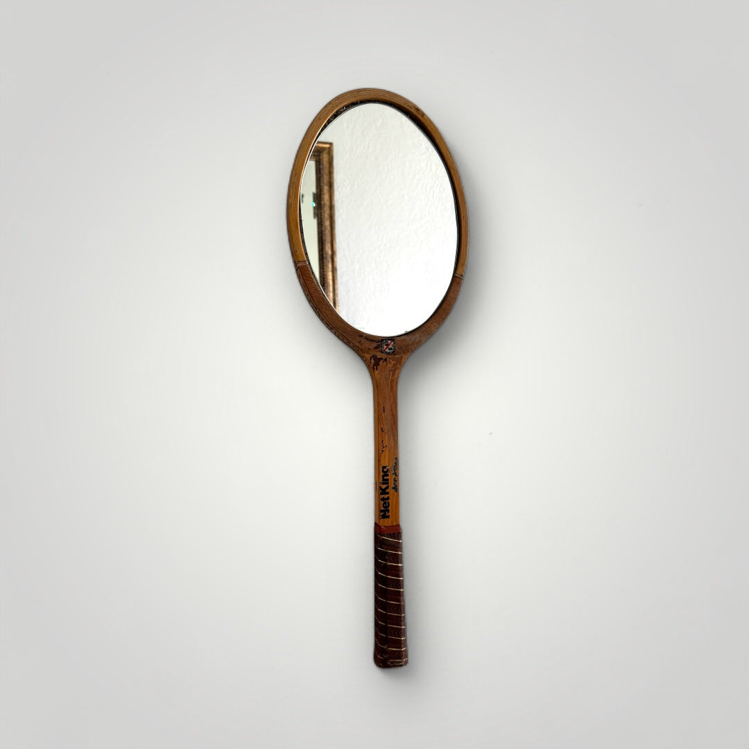 Net King Vintage Racket Mirror