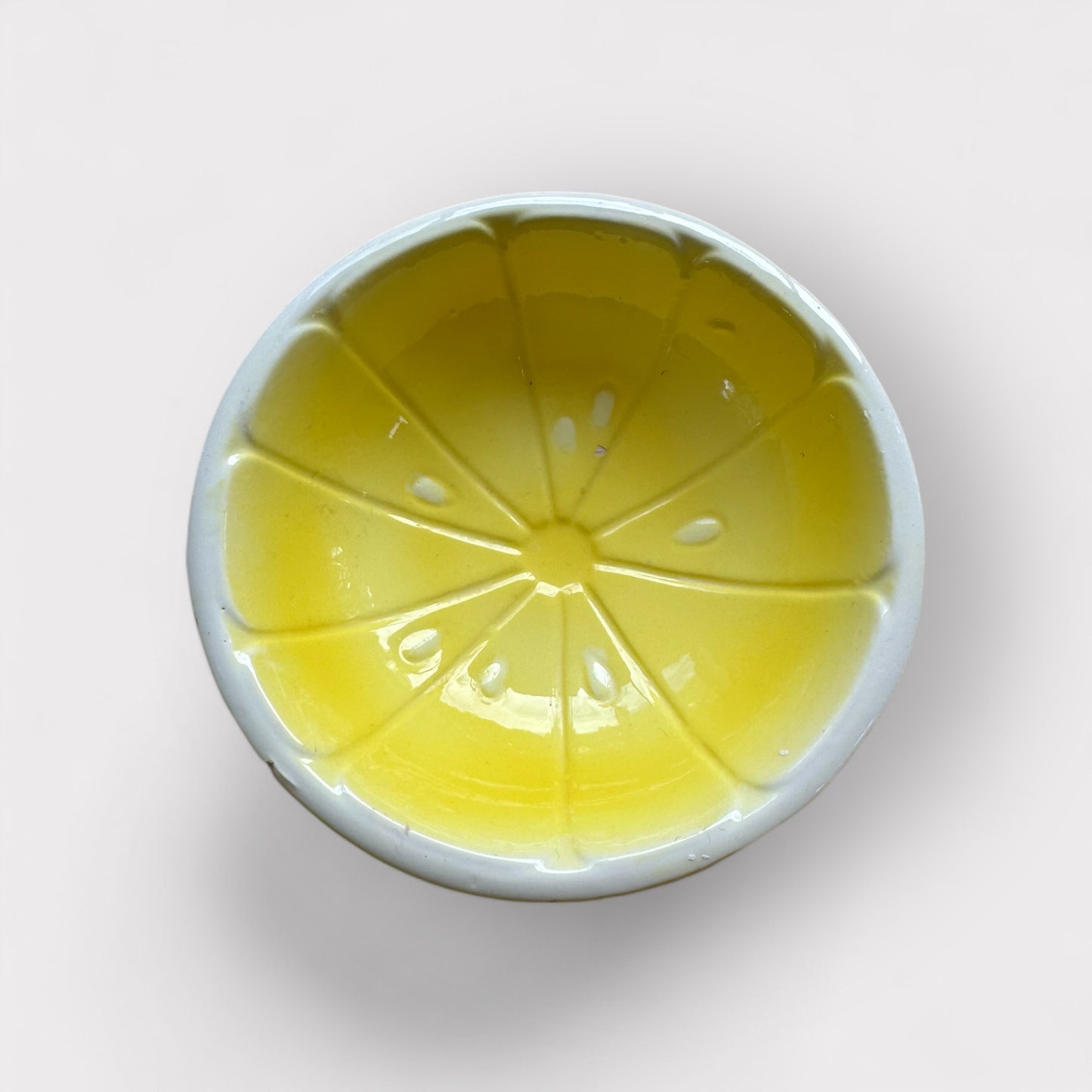 Vintage Decorative Lemon Bowl