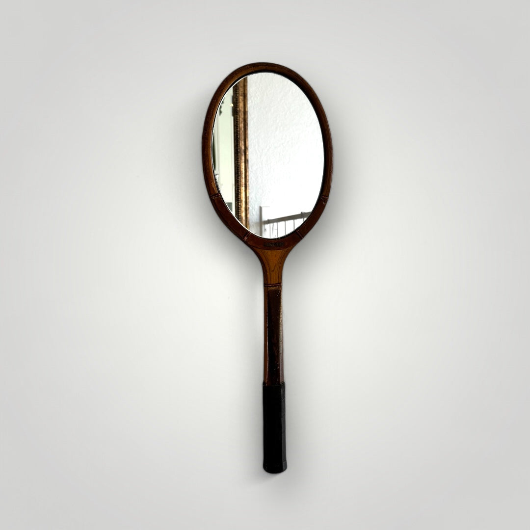 Lawford Vintage Tennis Racket Mirror