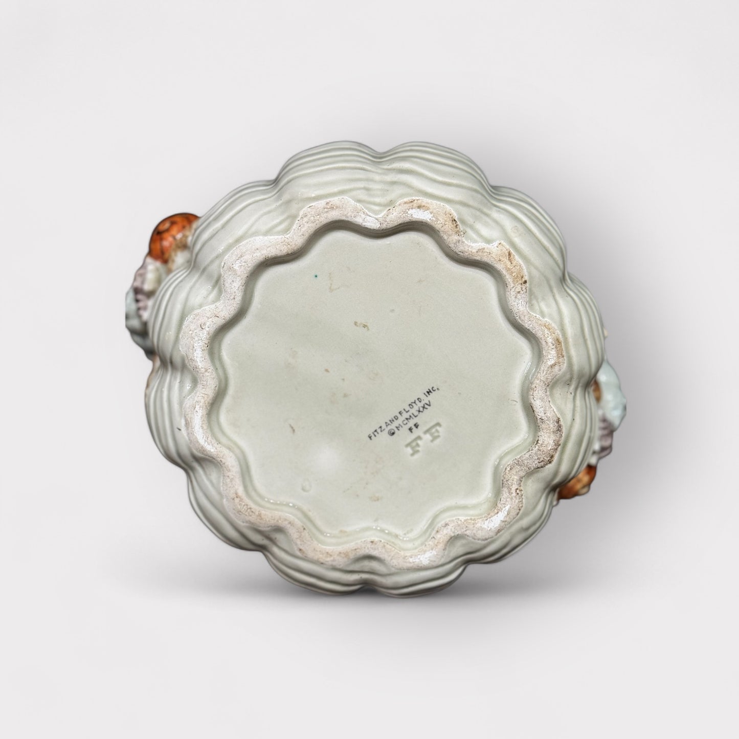 Vintage Fitz and Floyd Shell Planter