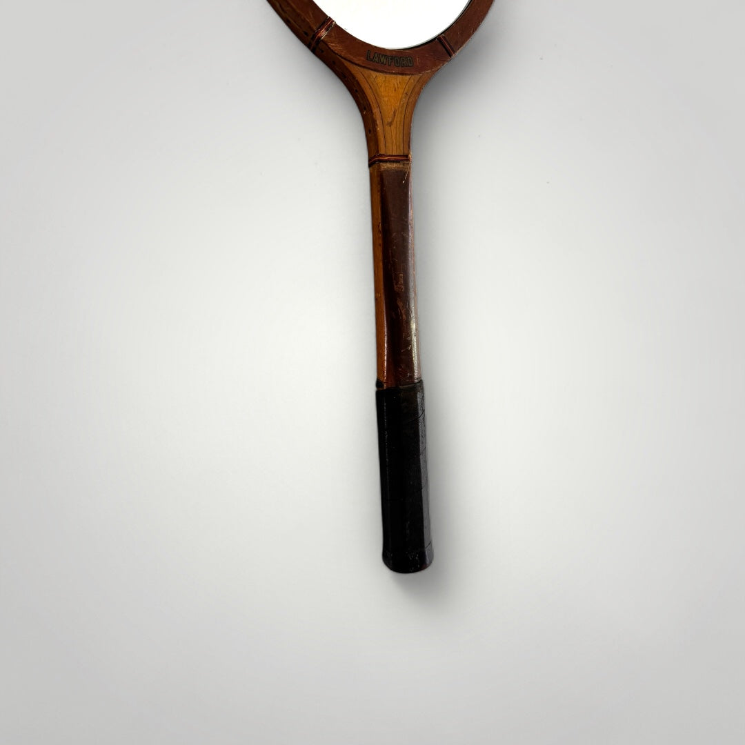 Lawford Vintage Tennis Racket Mirror