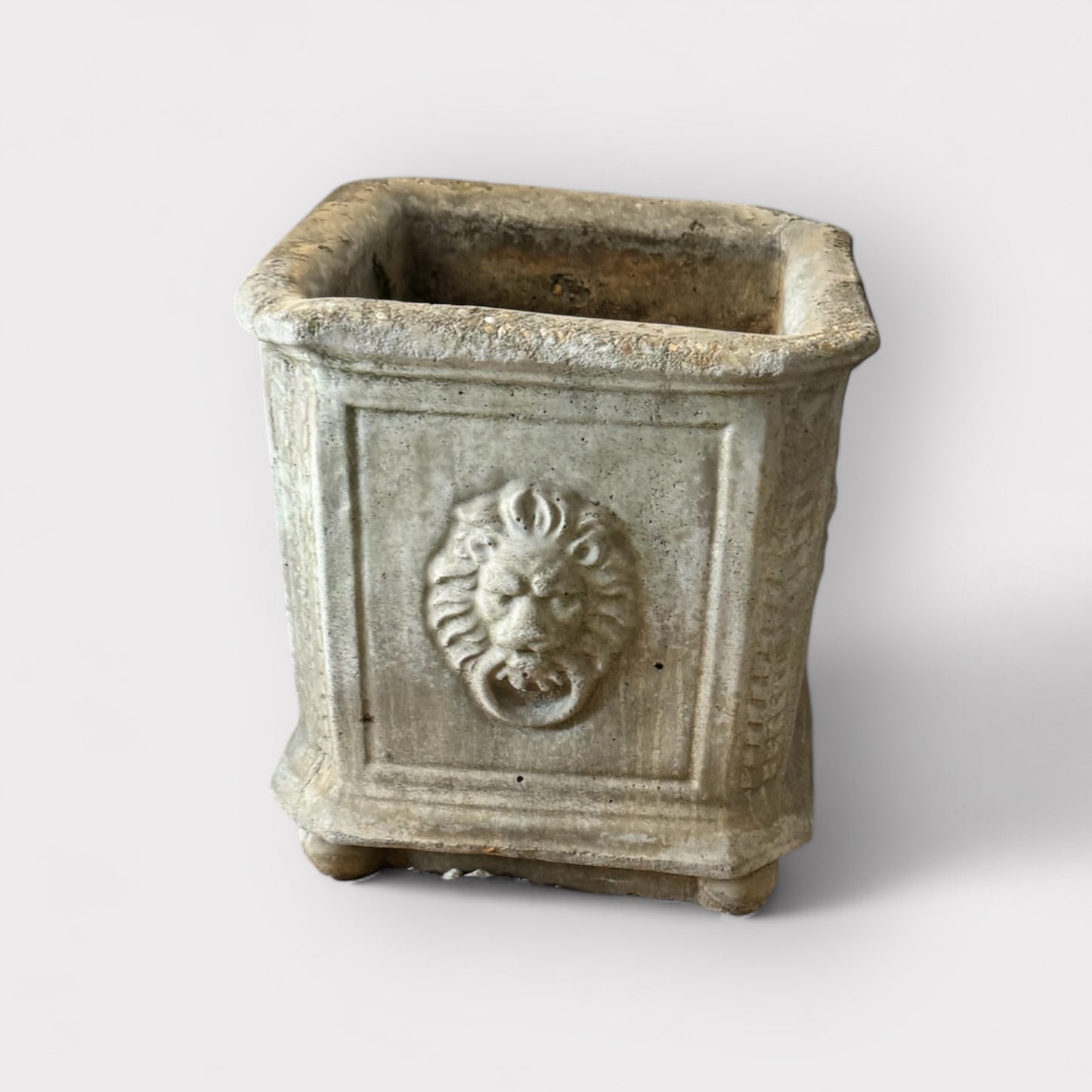 Lion Planters (pair)