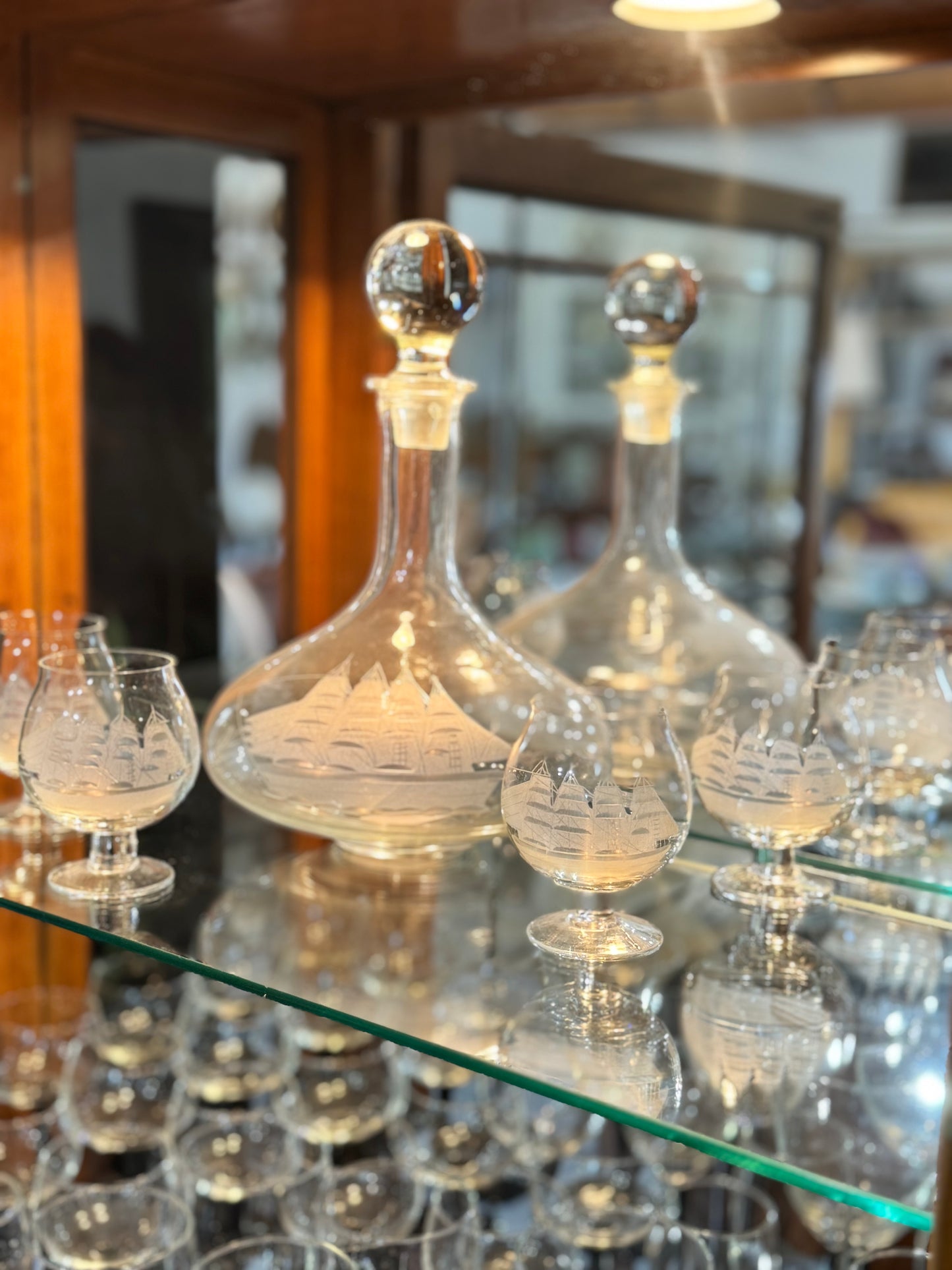 Sailboat Decanter