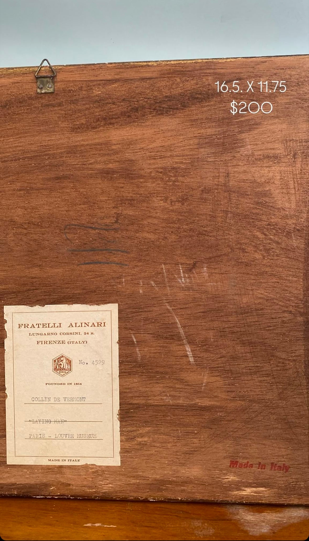 Naked Man Sketch The Louve