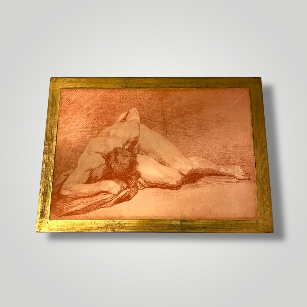 Naked Man Sketch The Louve