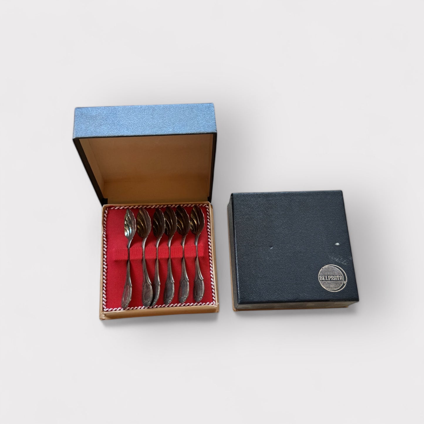 Bell Prada Silver Shell Serving Spoons (box set of 6)