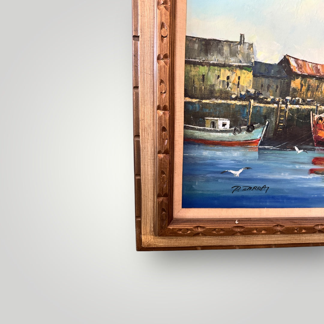 Large Sailboat Painting