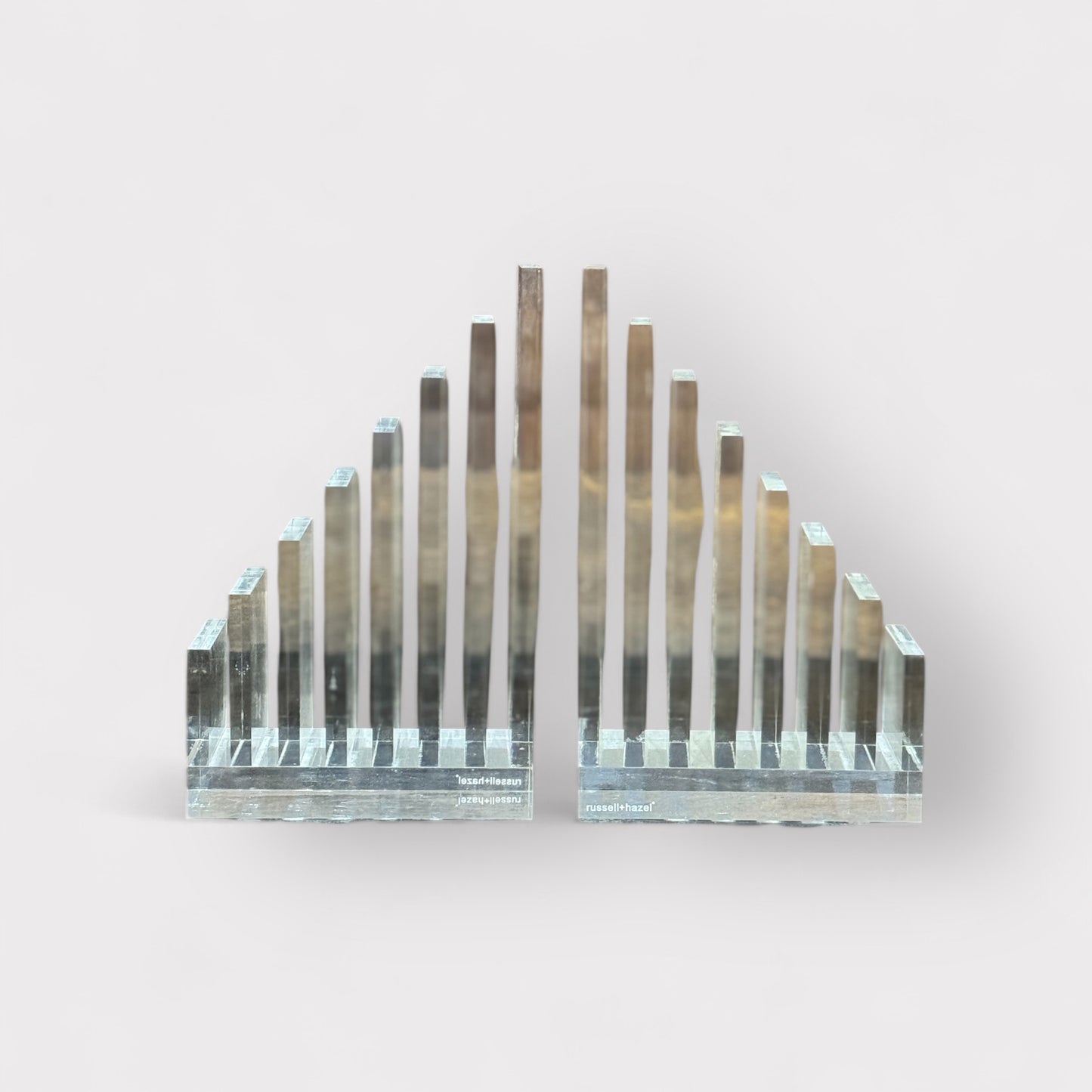 Russell + Hazel Acrylic Bookends/ Divders
