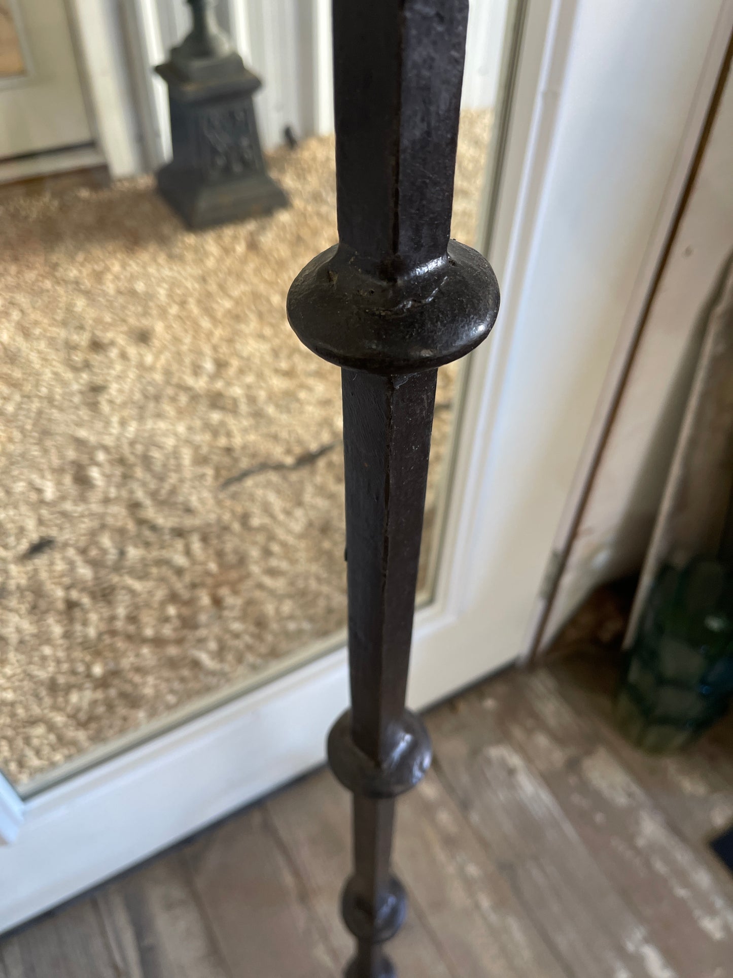 Iron Candle Holder