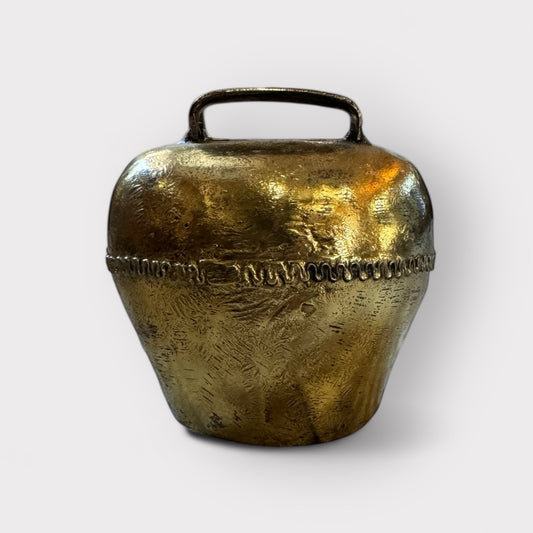 Antique European Iron Cow Bell