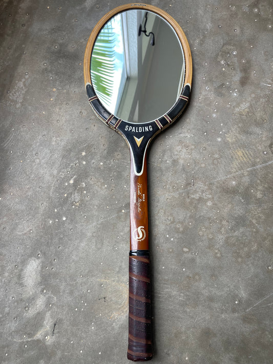 Spalding Pancho Gonzalez Racket Mirror