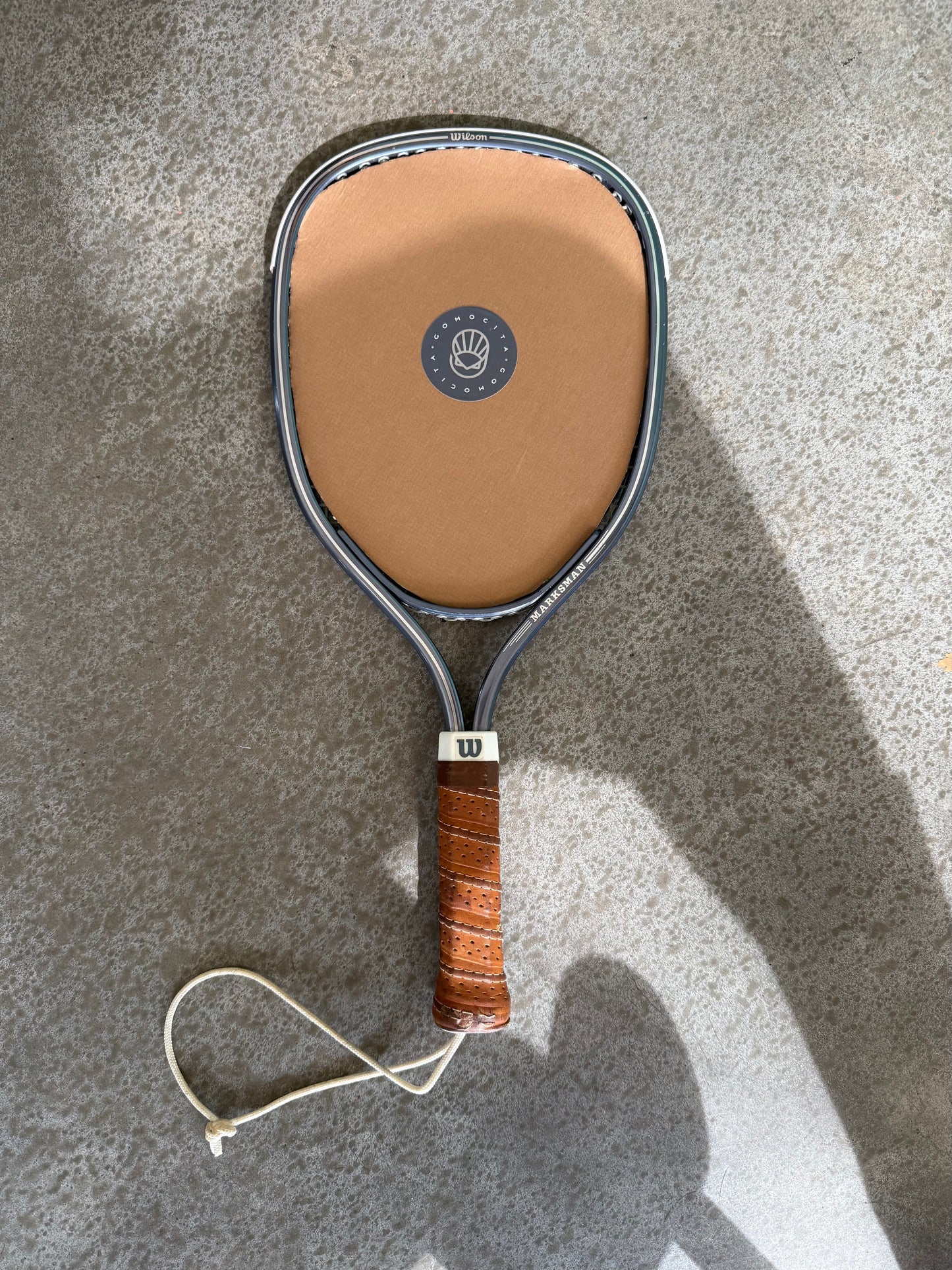 Vintage Wilson Marksman RacquetBall Mirror Racquet