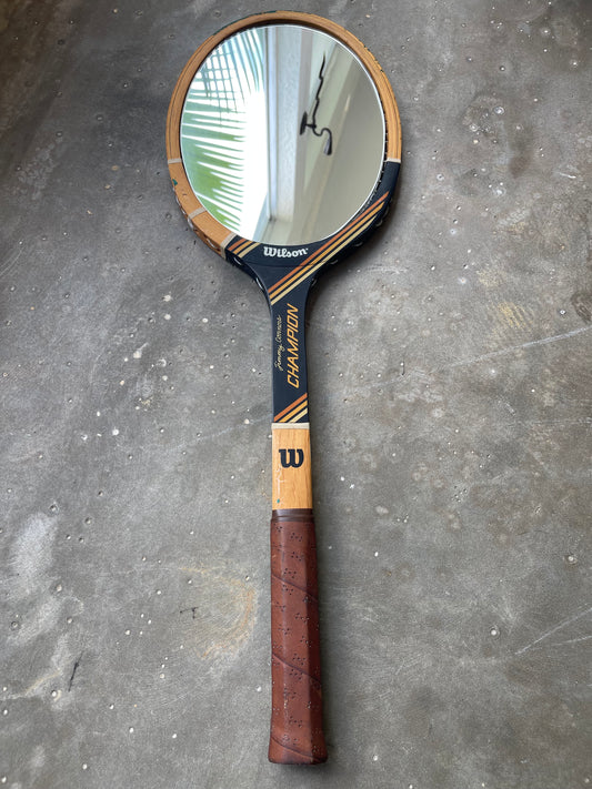 Wilson Jimmy Connors Champion Racket Mirror
