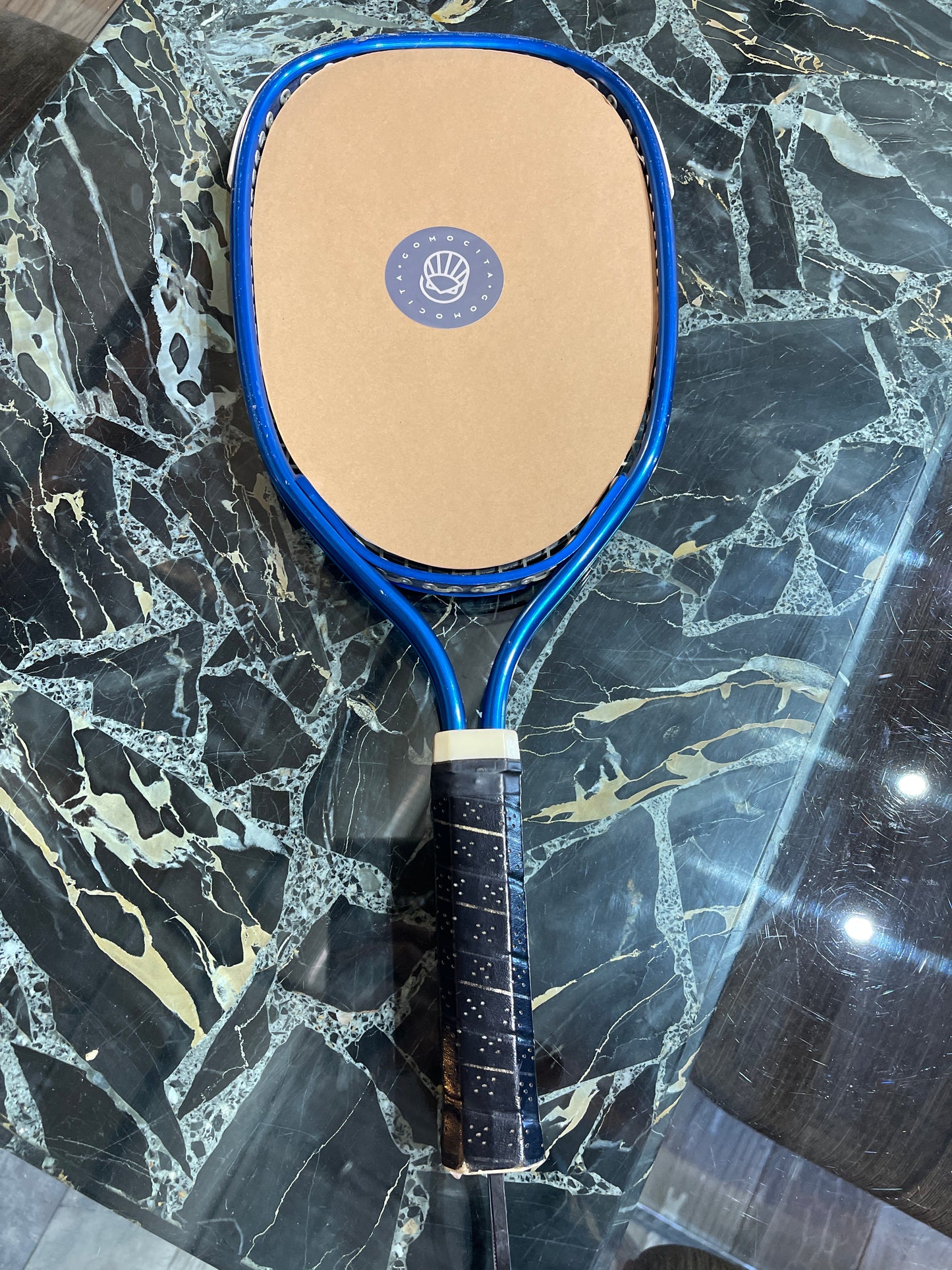 Blue Aluminum Racquet