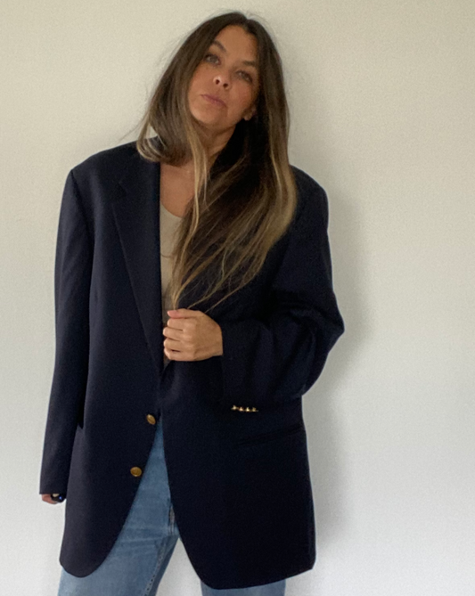 Ralph Lauren Chaps Blazer Navy